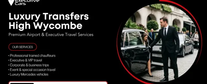 Professional Luxury Transfers High Wycombe chauffeur-driven airport transfer vehicle