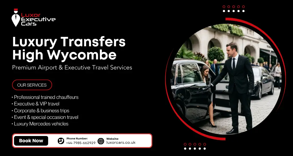 Professional Luxury Transfers High Wycombe chauffeur-driven airport transfer vehicle