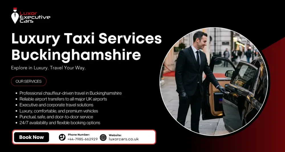 Luxury taxi services Buckinghamshire with executive chauffeur service