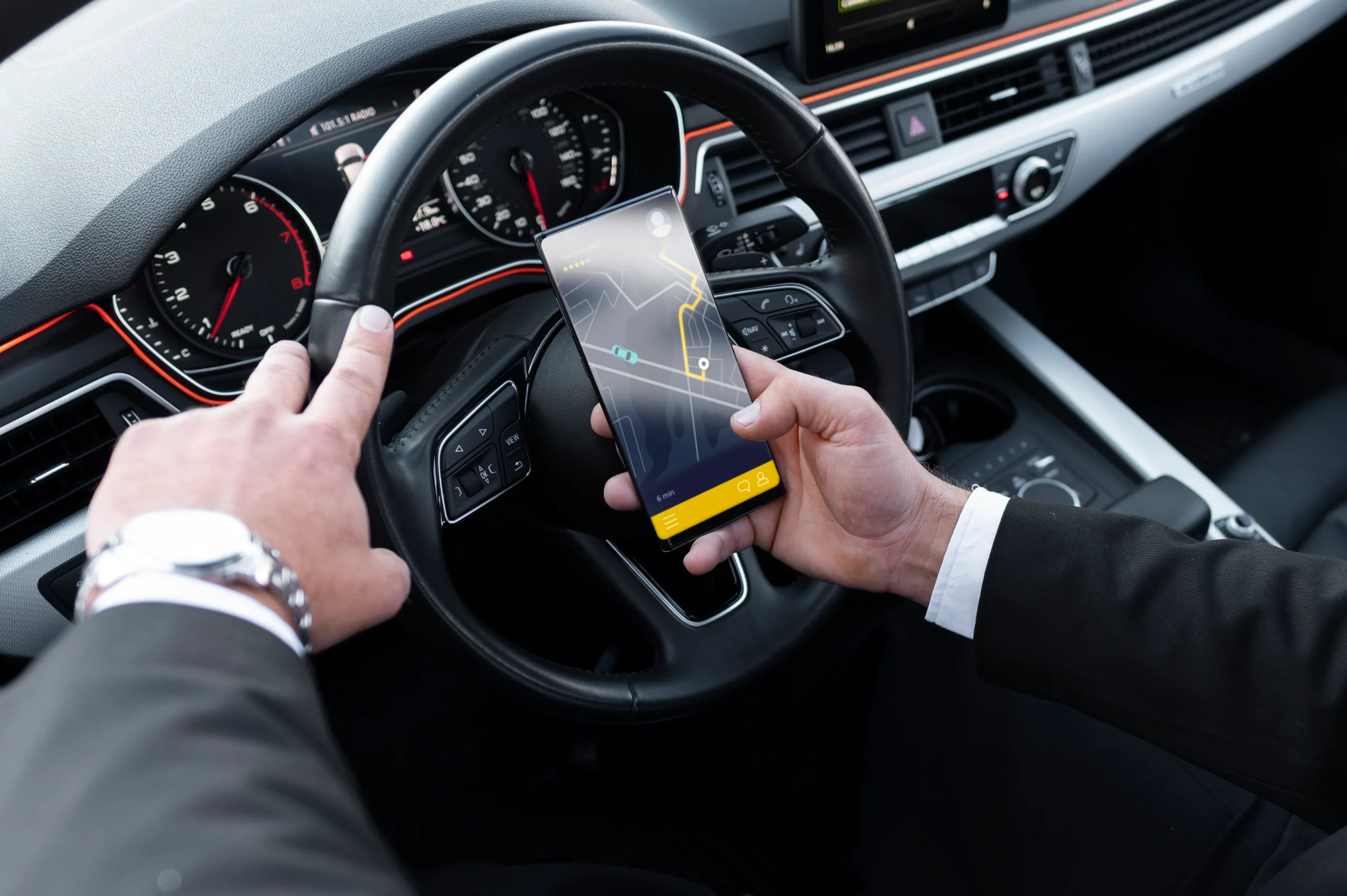 Luxury taxi services Buckinghamshire with chauffeur-driven car