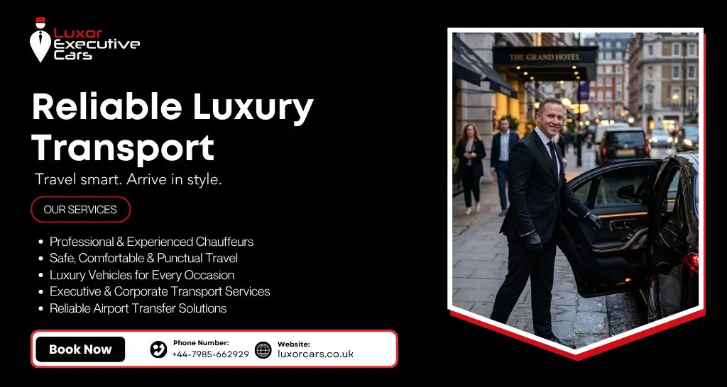 Reliable luxury transport with professional chauffeur services and premium vehicles.