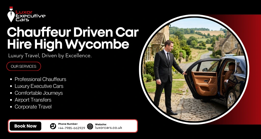 Luxury chauffeur car service High Wycombe