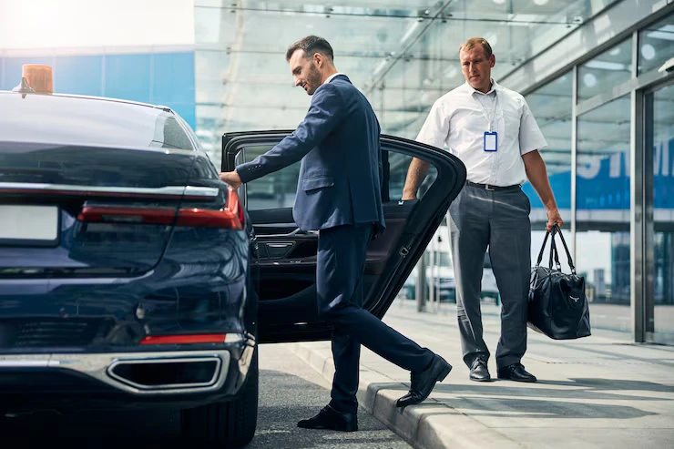 Premium chauffeur service for business travel