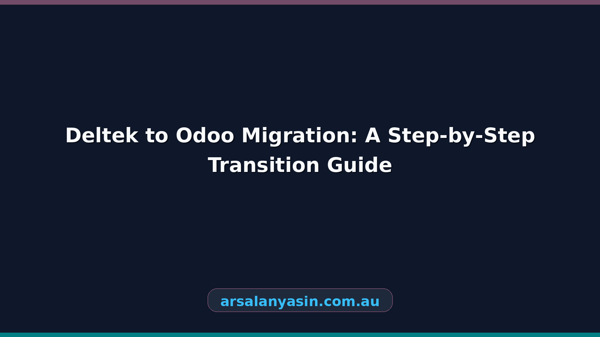 Step by step deltek to odoo migration guide workflow showing project accounting and data transition architecture.