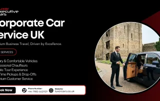 Luxury corporate car service UK for business professionals