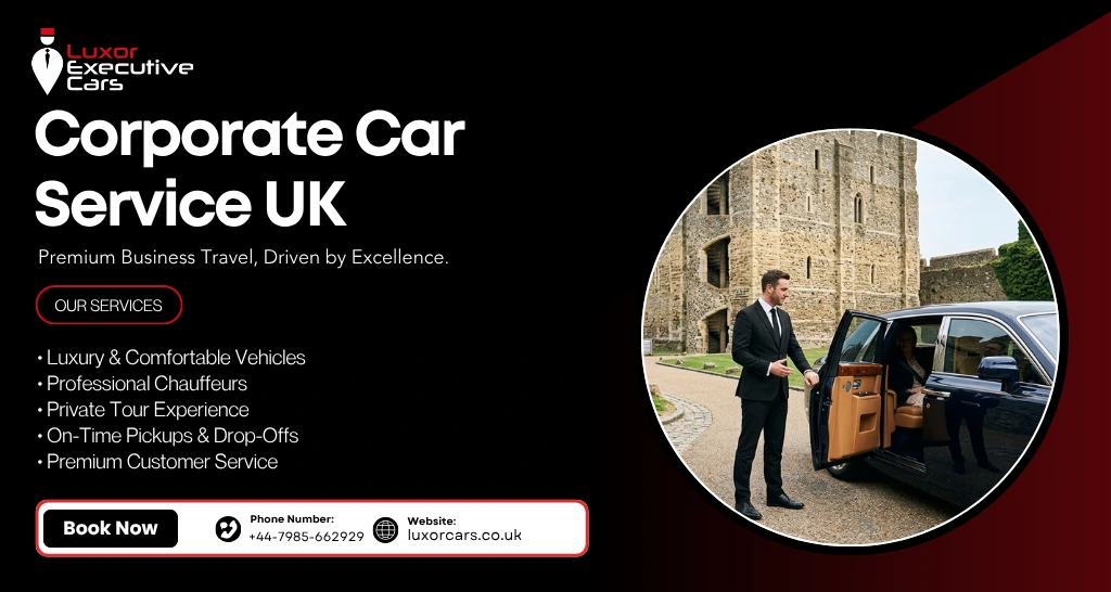 Luxury corporate car service UK for business professionals