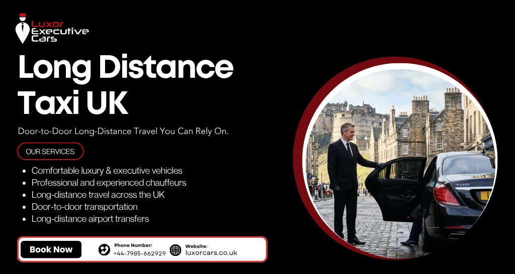 Long distance taxi service across the UK