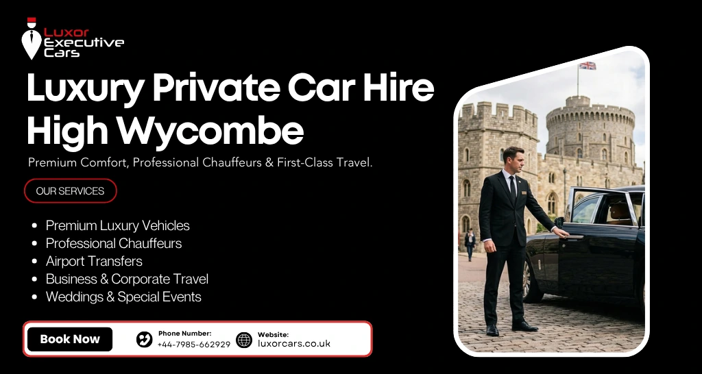 Luxury Private Car Hire High Wycombe premium executive vehicle