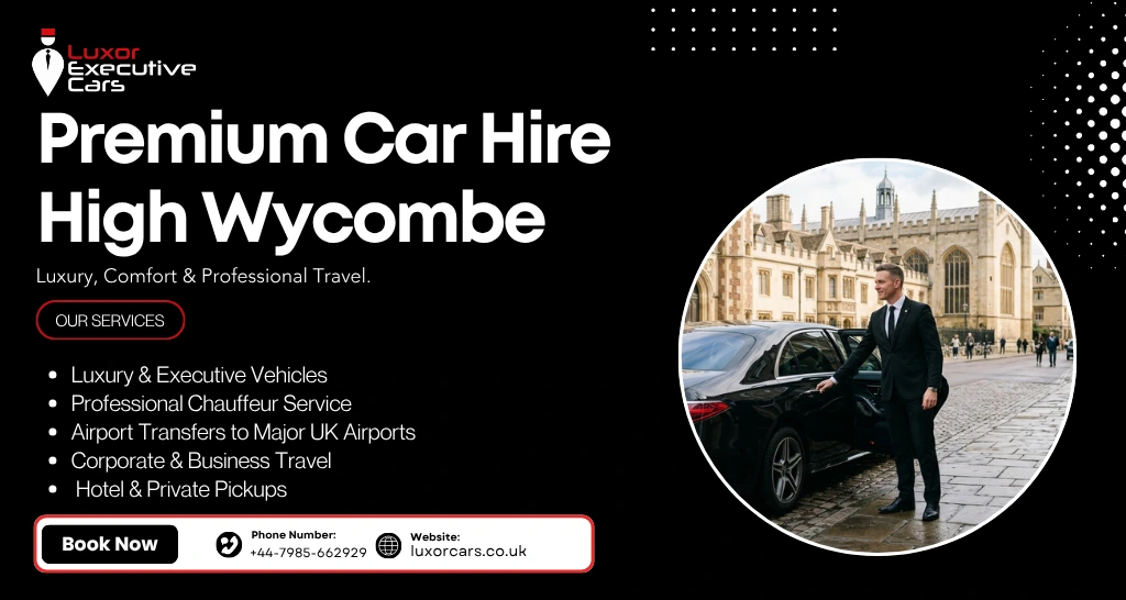 Premium Car Hire High Wycombe luxury chauffeur car